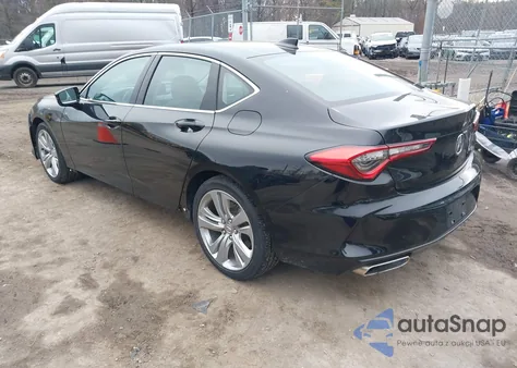 2021 Acura Tlx Technology Package z USA, uszkodzony, nr VIN 19UUB5F45MA015307